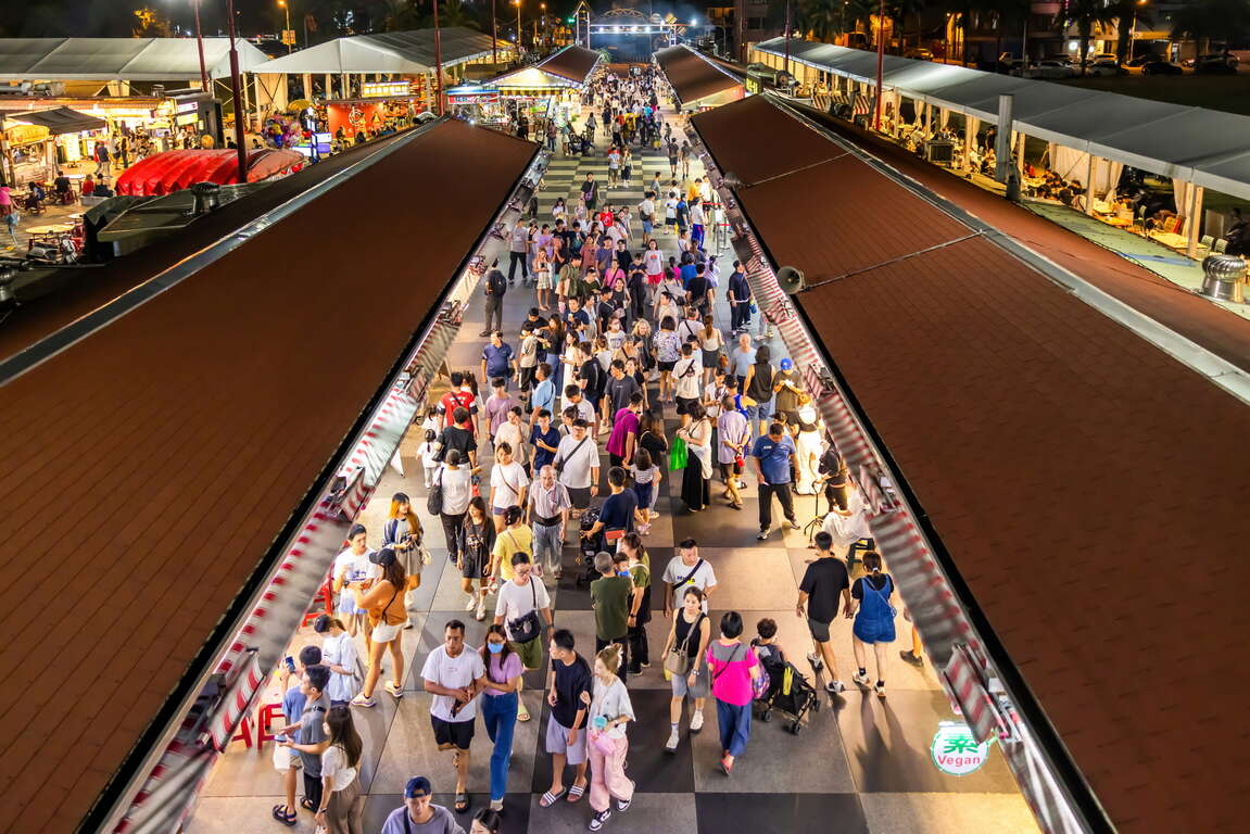 東大門夜市人潮