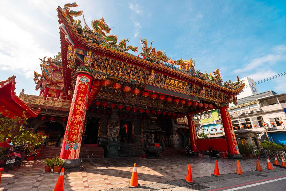 花蓮城隍廟側拍