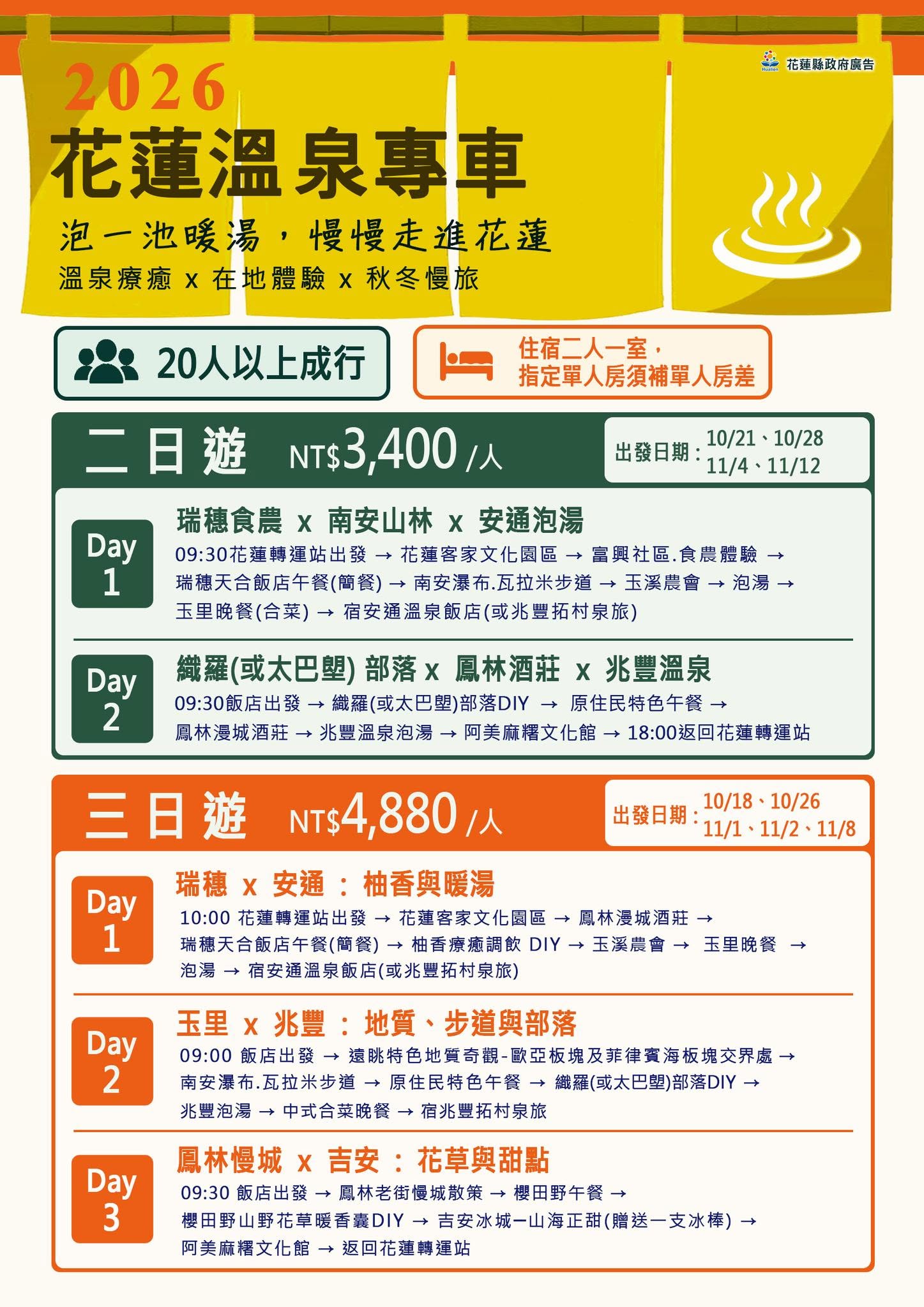 2026花蓮太平洋溫泉季
